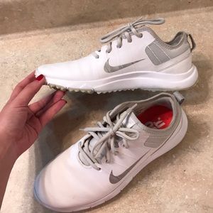 Women’s white Nike Golf shoes size 8